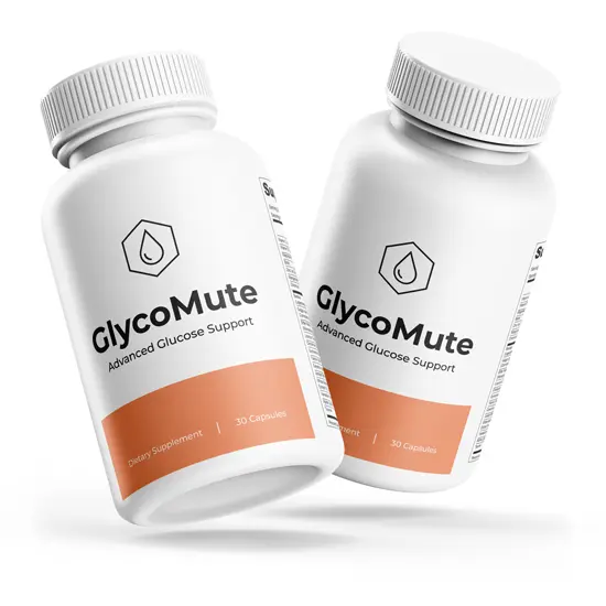 Glycomute supplement bottles
